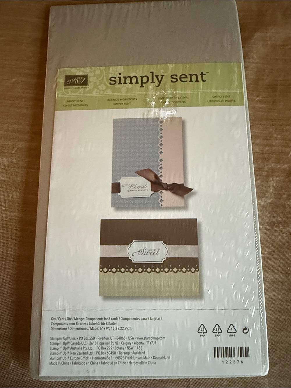 Stampin' Up! Simply Sent Card Kit